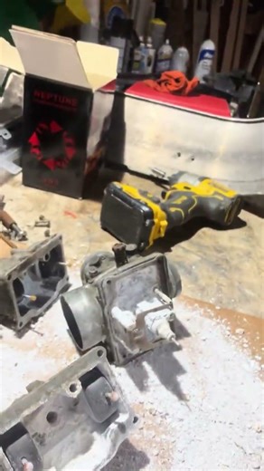 Dirty carbs! #snowmobile #powersports #repairs