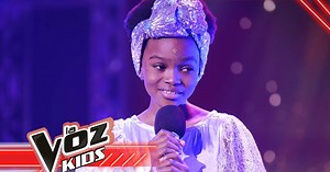 Fraylin deslumbró en la Semifinal de La Voz Kids con su talento y presencia escénica