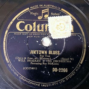 Will Bradley & His Orchestra / Will Bradley Trio - Jimtown Blues / Down The Road A Piece