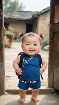 The little one is so angry, hands on hips. #cutebaby #adorable #funnyandcuteliestbaby #happybaby