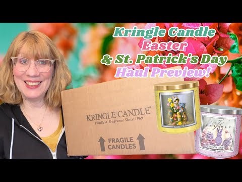 Kringle Candle Easter & St Patrick's Day Haul Preview!