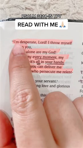 Psalm 31:14 - The Passion Translation
