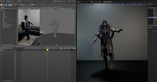 Markerless Motion Capture with EasyMocap, Blender, Maya & UE5