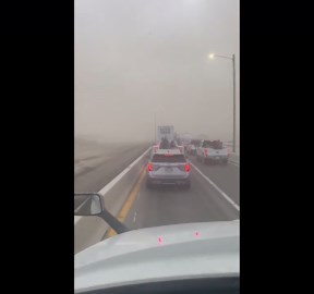US: Dust Storm Rolls Through West Texas 2