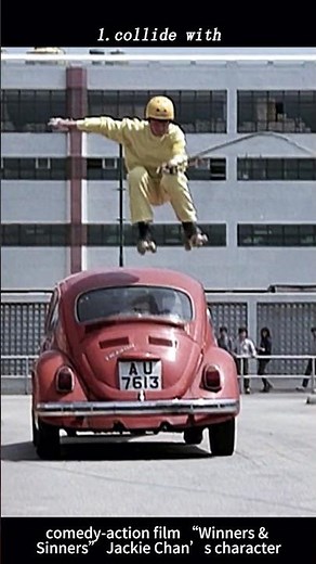 Jackie Chan’s Wild Rollerblade Chase! | Crazy Stunt from “Winners & Sinners” (1983)
