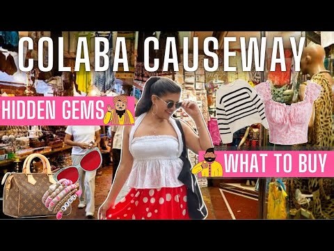 You NEED to watch this BEFORE you go to Colaba Causeway Market! Mumbai Street Shopping 2026 | Shruti