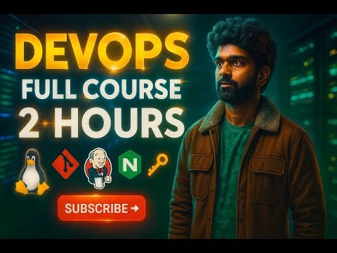 DevOps Full Course for Beginners [2 Hours] – Linux, Git, Jenkins, Nginx, SSH & Networking