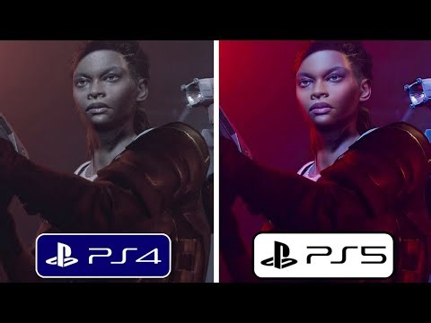 Alien Rogue Incursion Evolved Edition PS4 vs PS5 Graphics Comparison