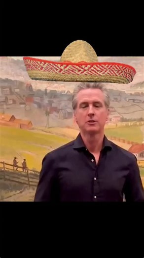 Gavin Newsome sombrero meme #gavinnewsom #sombrero | Joseph Maxwell