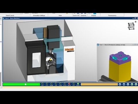 Build vericut Mazak CV5-500 5 axis control Mazatrol