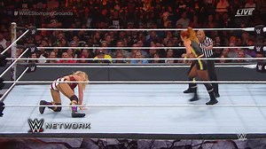477K views · 358 shares | Lacey Evans has The Man Becky Lynch BENT IN HALF in this battle for the Raw Women's Championship at WWE Stomping Grounds! | WWE | Facebook