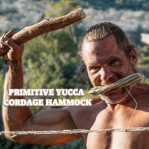 6.2K views · 462 reactions | Primitive Yucca Cordage Hammock-Making | Chad Zuber | Facebook