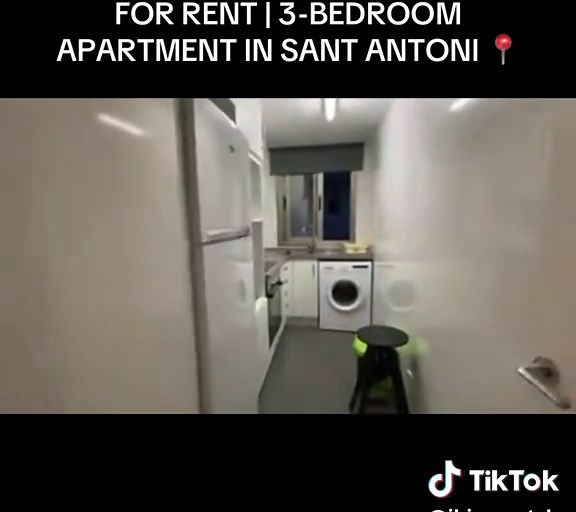 FOR RENT | 3-BEDROOM APARTMENT IN SANT ANTONI AVAILABLE FOR RENT🏠 🏷️: €2,500/Per month 🏷️: €250/Per day Description: •3-Bed •2 Bath •A/C •Balcony •Fully Equipped Kitchen •Washing Machine •WiFi #ibiza #ibiza2026 #ibizaaccommodation
