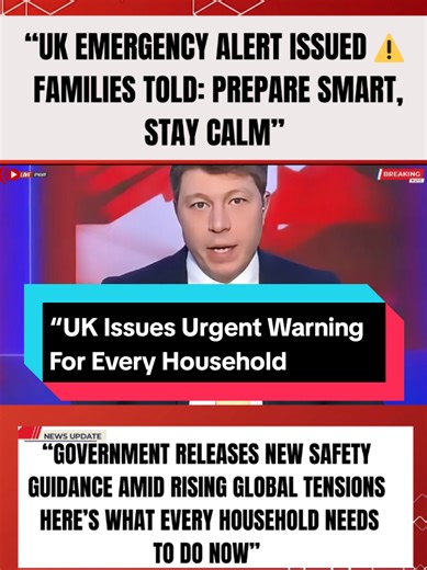 UK Government Issues Urgent Household Safety Advisory