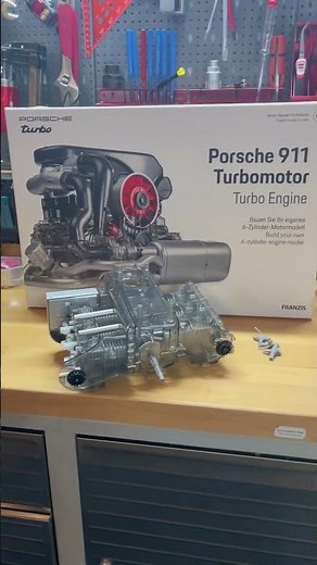 Building a Porsche 911 Turbo Engine Model – Part 1 🛠️🔥