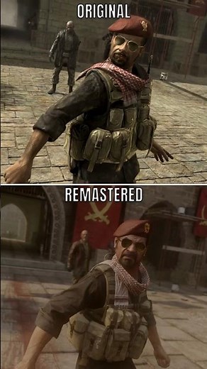 Call of Duty Modern Warfare | Original vs Remastered | Graphics Comparison #cod