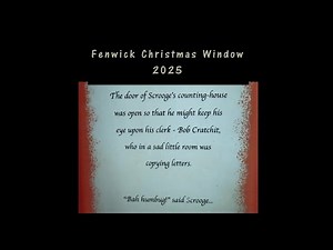 Fenwick Christmas Window 2025