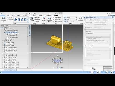 Standard Pump Modeling in E3D: Step-by-Step Tutorial for Beginners |Part-4|