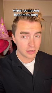 when someone becomes poly #poly #sketch #comedy #sketchcomedy | Robert Schultz