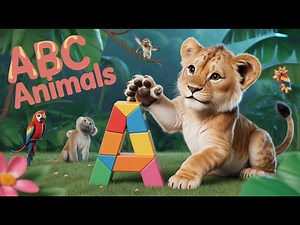 ABC Animals Song 🐻🦒 _ Learn the Alphabet with Animal Friends