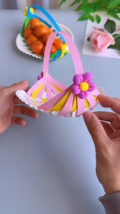 442K views · 2.9K reactions | Paper Plate Woven Basket #WovenBasket #PaperPlateCraft #DiyProjects #CreativeCrafts #HandmadeBasket #KidsActivities #EasyCrafts #RecycledArt #BasketMaking #CraftIdeas #HomeDecor #FunWithKids #SimpleCrafts #WeavingArt #DiyBasket | paper craft ideas | Facebook