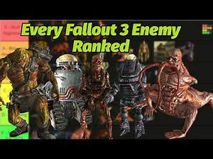Ranking Every Fallout 3 Enemy | Includes all DLC enemies as well!