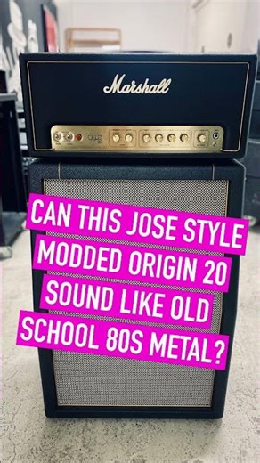Can this Origin 20 do 80s metal?