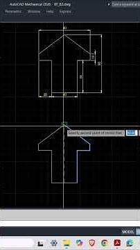 AutoCad Drawing Mechanical | Autocad 2d tutorial for beginners | Drawing | CAD by Hoa | #autocad