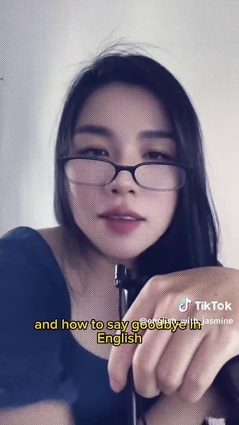 How to say Hello and Goodbye in English💕