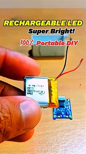 Rechargeable LED Light#diy #shorts #experiment #engineering