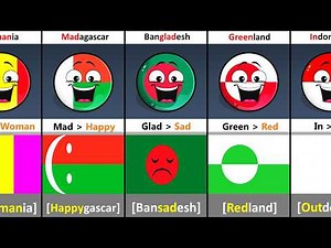 Some Country Flags, But a bit Renamed | Part (1-3)