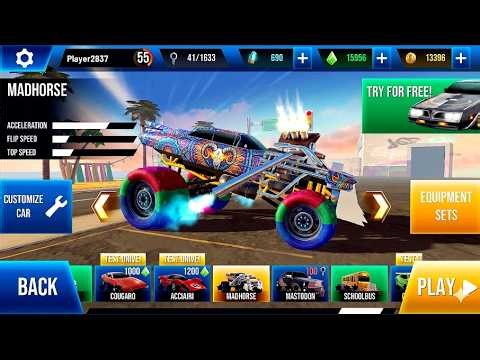 Stunt Car Extreme "CRAZY MONSTER TRUCK 99" Car Stunts Driver Games Android GamePlay #50