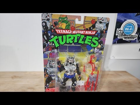 TMNT 2025 Chrome Dome Reissue - Unboxing!