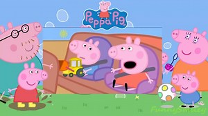 Peppa Pig  Digging up the Road