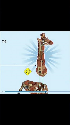 LEGO Creator 31150 Wild Safari Animals Set 🦒🐾 Build Giraffe, Gazelle & Lion Figures! Book 1