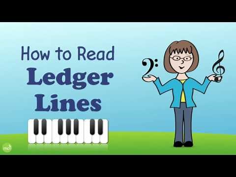 How to read music on ledger lines