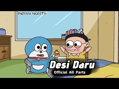 Indian Doraemon parody Desi Daru [ All parts 1 to 6 ] ‪@ComicBagh‬
