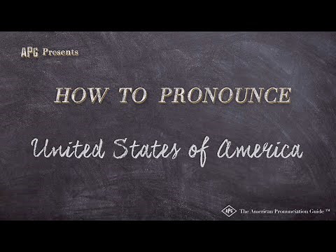 How to Pronounce United States of America (Real Life Examples!)