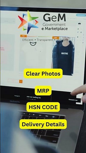 How to list products on GeM | GeM par product kaise list kare