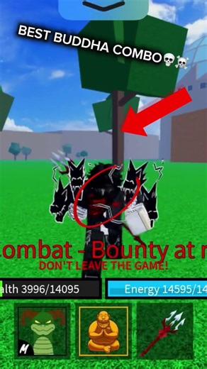 Best BUDDHA COMBO EVER💀💀 #bloxfruits #bloxfruitscombos