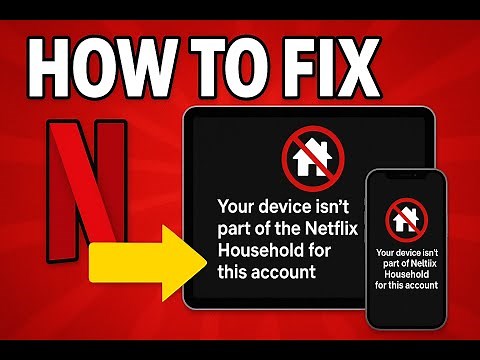 Fix Netflix Household Error FAST! Your Device Isn’t Part of the Household? Here’s the Solution!