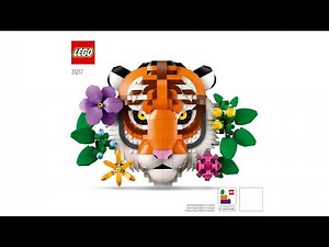 LEGO 31216 Instructions | Art | Tiger | The Fauna Collection