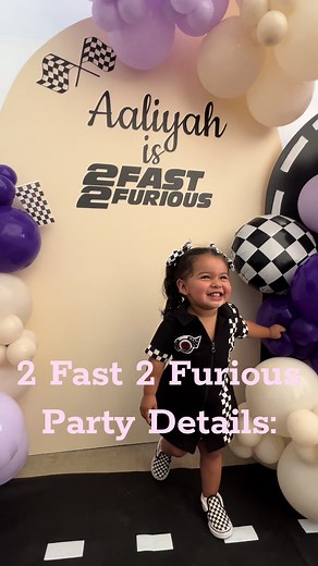 2 Fast 2 Furious 2nd Birthday Party Ideas