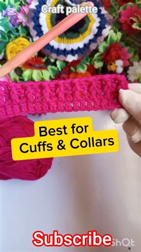 how to make Front & Back Post Stitch #youtubeshorts#viralshort #crochet #stiches#art #crochetpattern