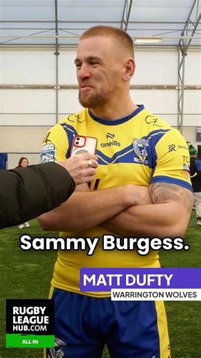 Toughest-ever opponent: Matt Dufty (‪@WarringtonWolvesOfficial‬)