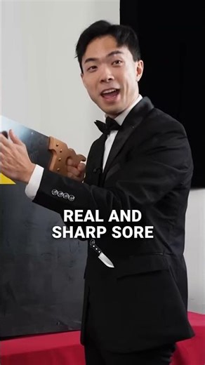 THE IMPOSSIBLE CUT: How the "Sawing in Half" Magic Trick Works 🪄🪚 #Shorts #Magic #Illusion