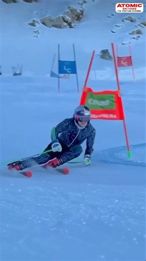 Lucas Pinheiro Braathen 🇧🇷 - GS training in Solden #weareskiing ‪@atomic‬