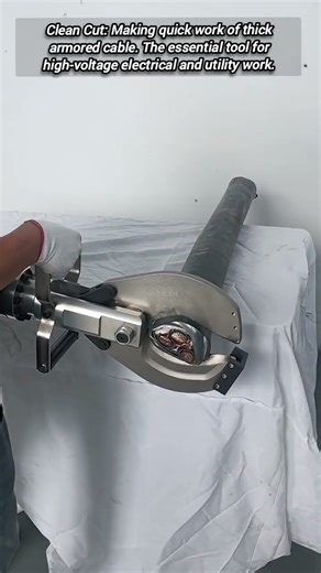 ​Heavy-Duty Electric Tool Slices Through Armored Cable