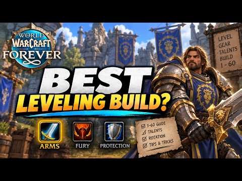 The Best Way to Level a Warrior in WoW Forever | 1-60 Talents (Early Look)