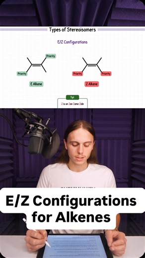 Chemmunity on Instagram: "If this quick clip helped, just imagine how much clearer things will be after going through the full video collection on Stereochemistry. Watch this full video (Chapter Review: Stereochemistry) and hundreds more on all the Organic Chemistry topics you need only on Chemmunity.com Chemmunity.com has hundreds of Organic Chemistry 1 and 2 topics, practice problems, practice exams, practice finals, weekly live group tutoring and even our own AI 🤯 #organicchemistry #ochem #c